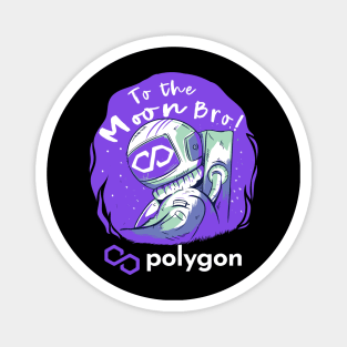 polygon Matic Crypto Matic coin Crytopcurrency Magnet